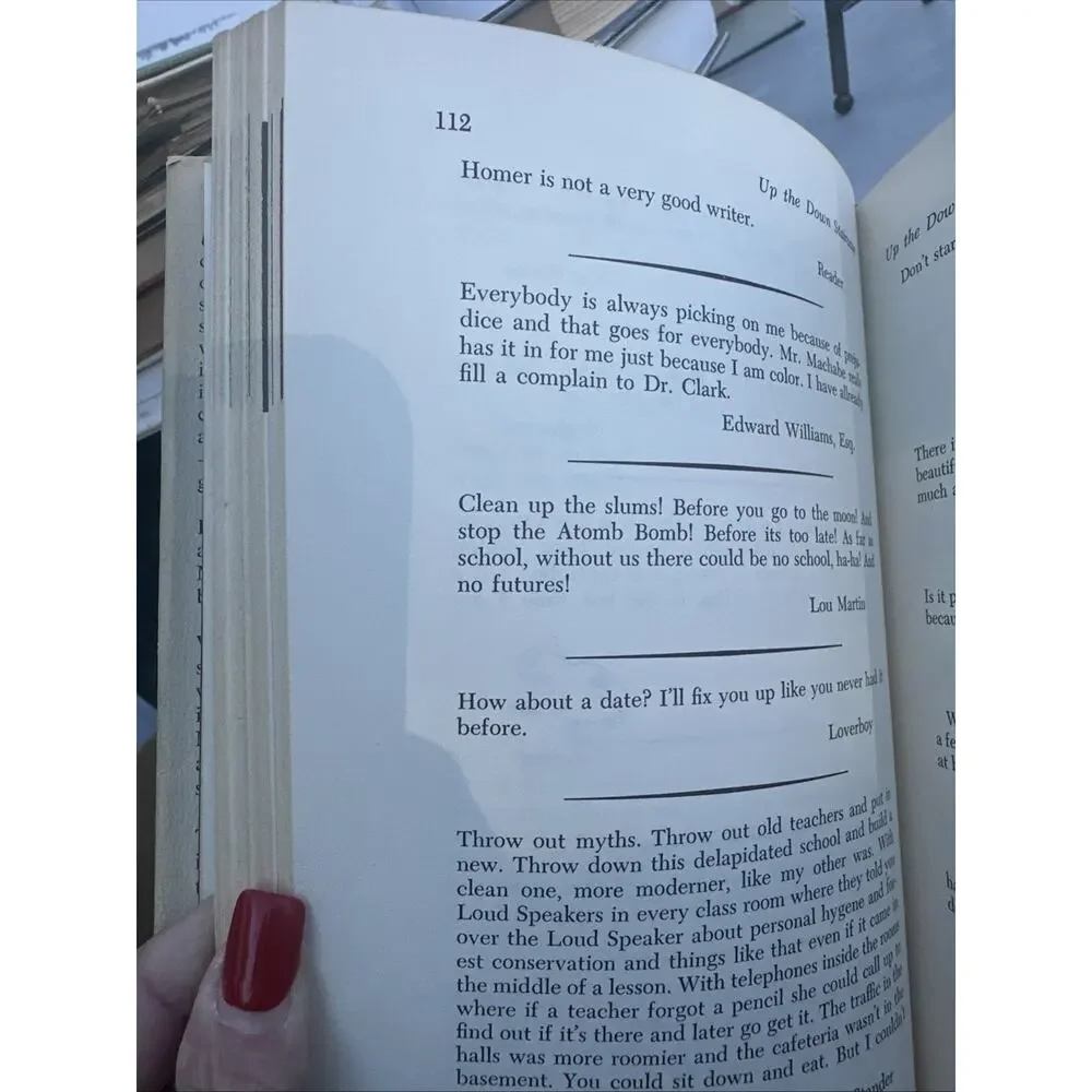 Up the down staircase book, sixth printing 1965‎ by Bel Kaufman